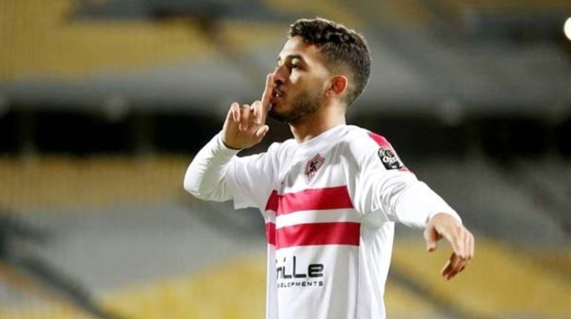 سيف فاروق جعفر لاعب الزمالك 