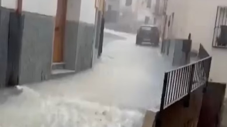 صوره من السيول