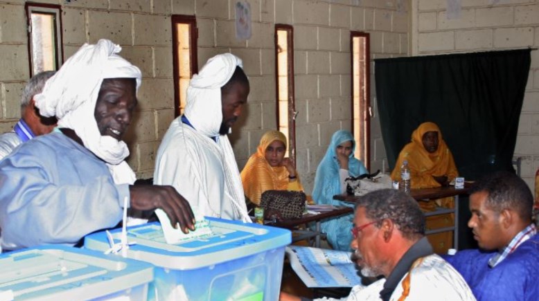 صورة من إحدى الإنتخابات الموريتانية