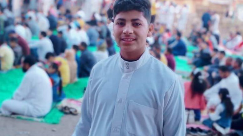 صورة احمد الشاب المتوفي 