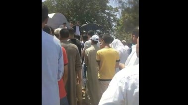 تشييع جثمان مُعلمة