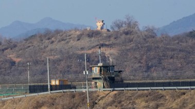 الحدود بين كوريا الشمالية والجنوبية