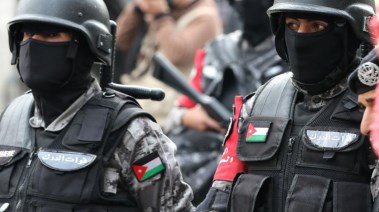 قوات أمن أردنية 