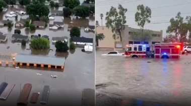 فيضانات في أمريكا 