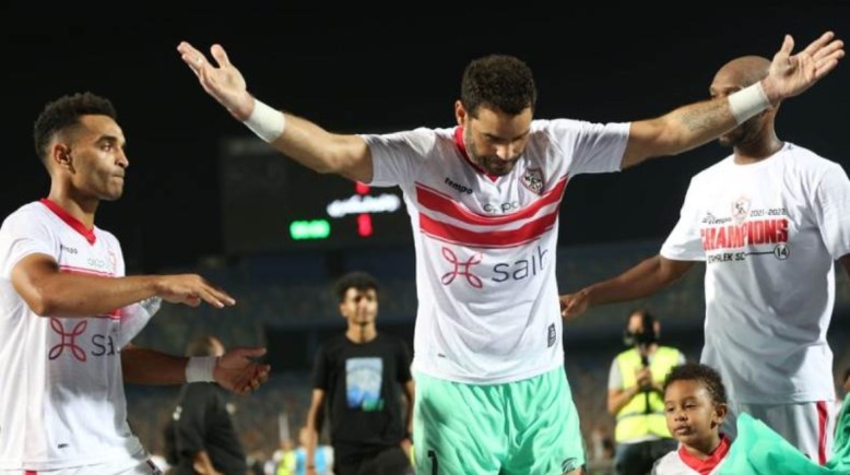 حارس مرمى الزمالك السابق محمد عبد المنصف