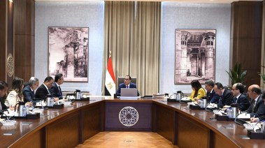 مصطفى مدبولي خلال اجتماع مع وزراء الحكومة الجديدة
