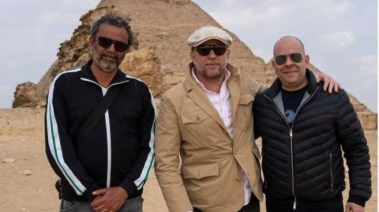 جاي ريتشي من كواليس فيلمه في مصر