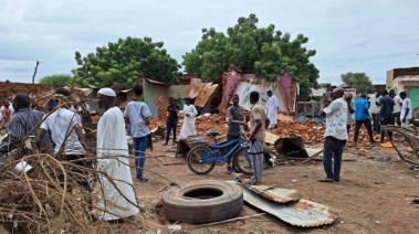 الجيش السوداني يلقي براميل متفجرة على غرب دارفور