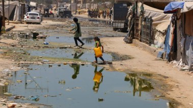 مياه الصرف الصحي في غزة
