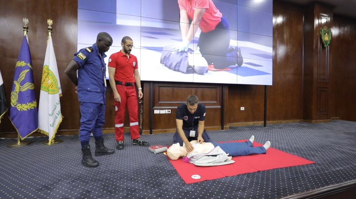 دورة الداخلية في مجال الغوص والإنقاذ النهري