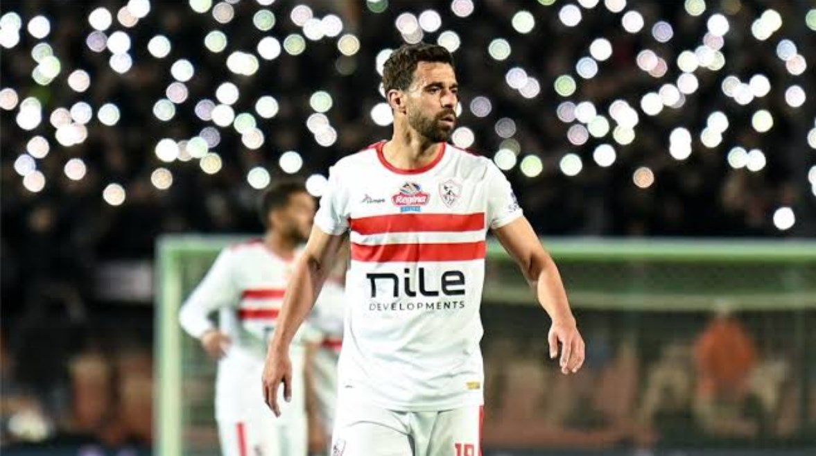 لاعب وسط الفريق الأول لكرة القدم بنادي الزمالك عبد الله السعيد