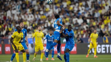 لقطة سابقة بين الهلال والنصر