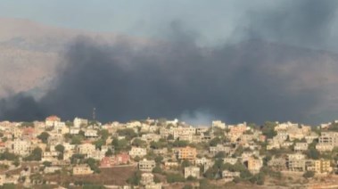 صورة أرشيفية لغارات إسرائيلية ضد جنوب لبنان 