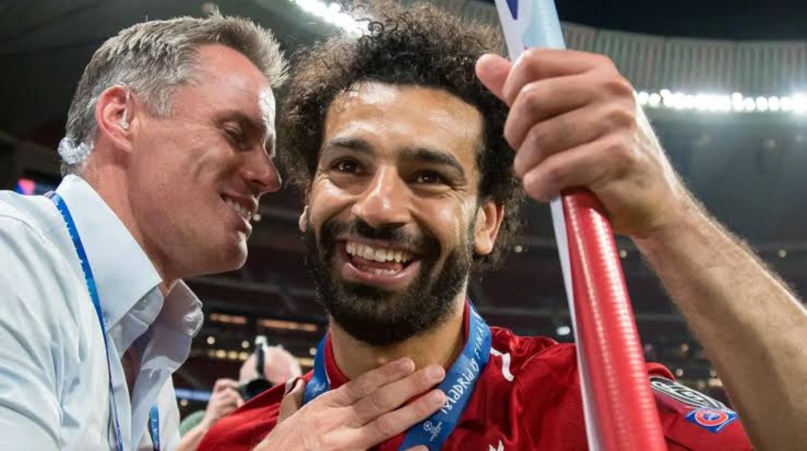 جيمي كاراجر ومحمد صلاح 