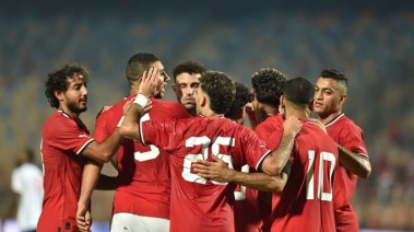 لاعبو منتخب مصر