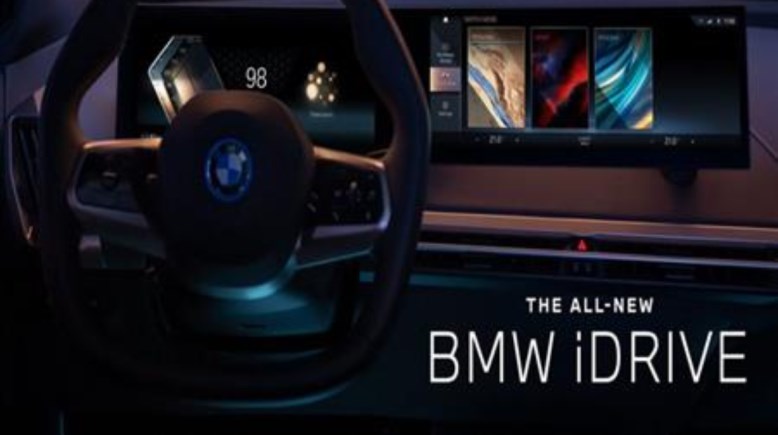  نظام iDrive من شركة BMW