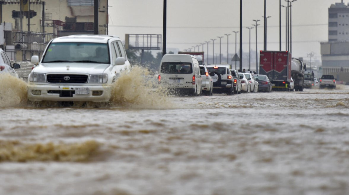 أمطار وسيول في السعودية