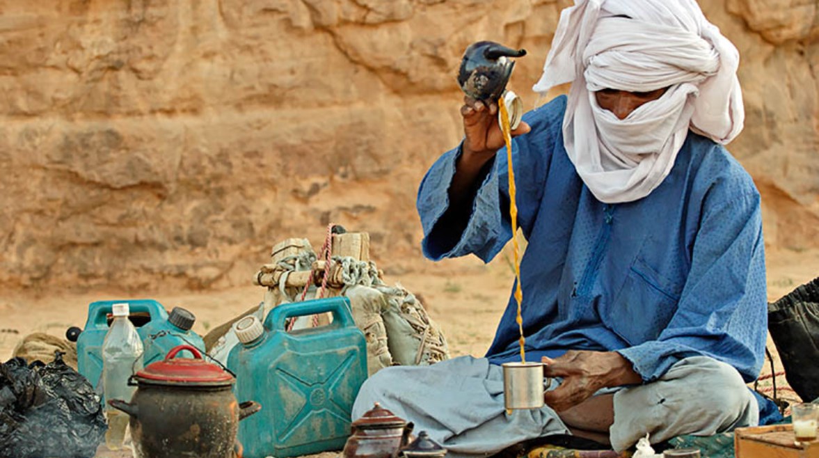 شرب الشاي