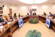 اجتماع الوزير مع أعضاء لجنة حماية حقوق مستخدمي خدمات الاتصالات
