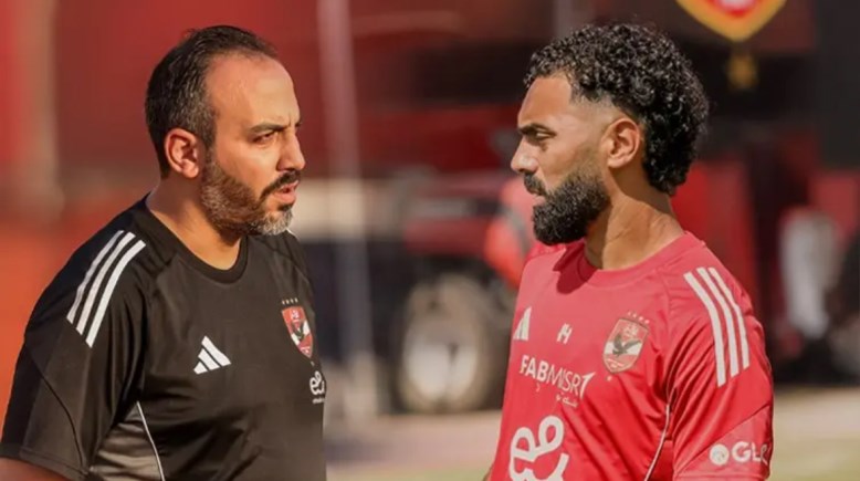 حسين الشحات  وطبيب الأهلي  حسين الشحات  وطبيب الأهلي