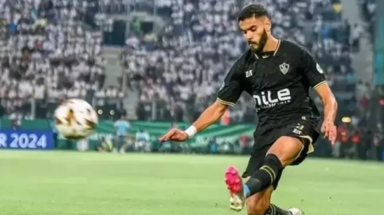 محمود بنتايج لاعب الزمالك  محمود بنتايج لاعب الزمالك