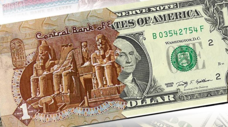 سعر الجنيه المصري مقابل الدولار الأمريكي