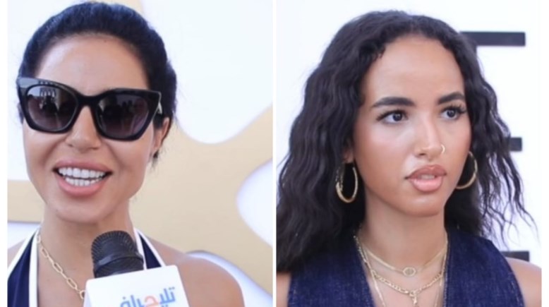 نسرين أمين وابنتها أمينة