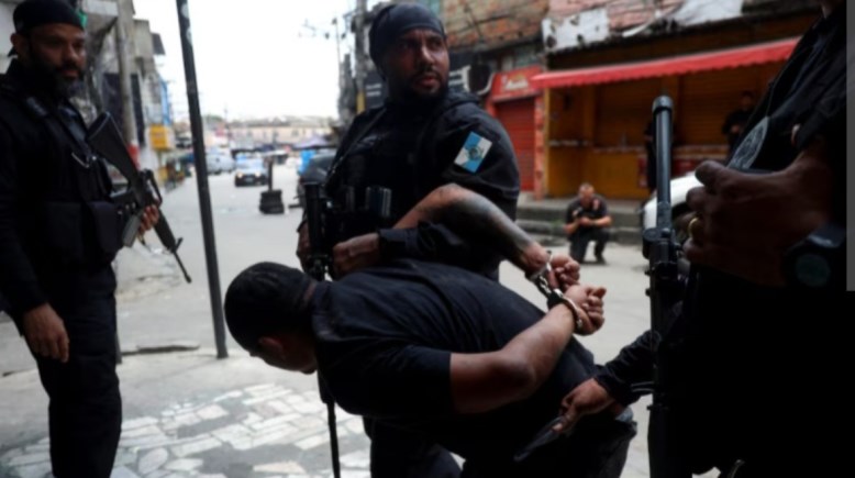 حملة واسعة النطاق ضد عصابات البرازيل  حملة واسعة النطاق ضد عصابات البرازيل