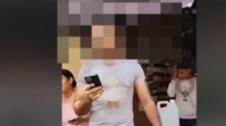 جانب من الفيديو المتداول
