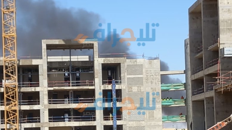 حريق فيلا في التجمع الخامس