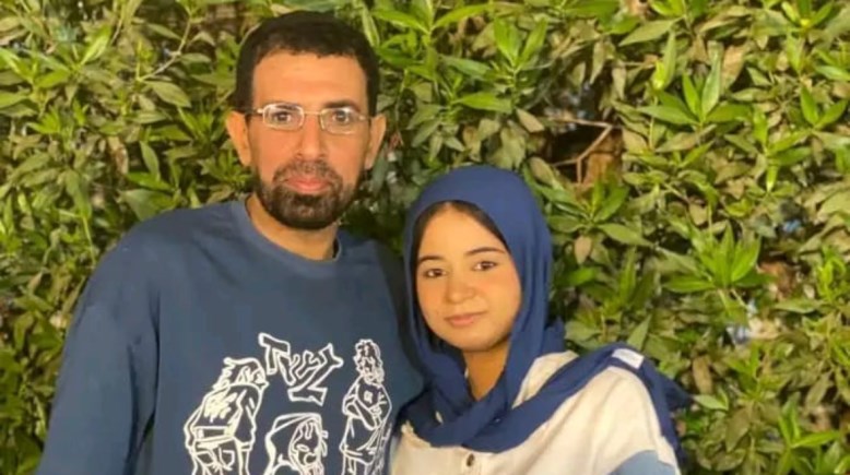 زهراء حسن عروس كرداسة برفقة والدها زهراء حسن عروس كرداسة برفقة والدها