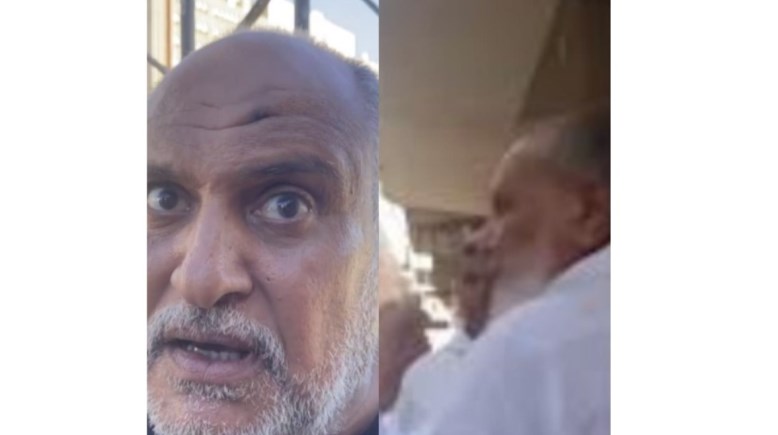 خال المتهم بصفع مسن السويس خال المتهم بصفع مسن السويس