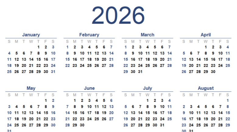  إجازات 2026