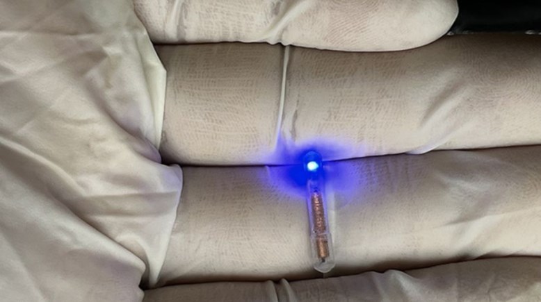 الكبسولة المضيئة