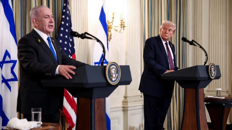 مؤتمر سابق لترامب ونتنياهو مؤتمر سابق لترامب ونتنياهو