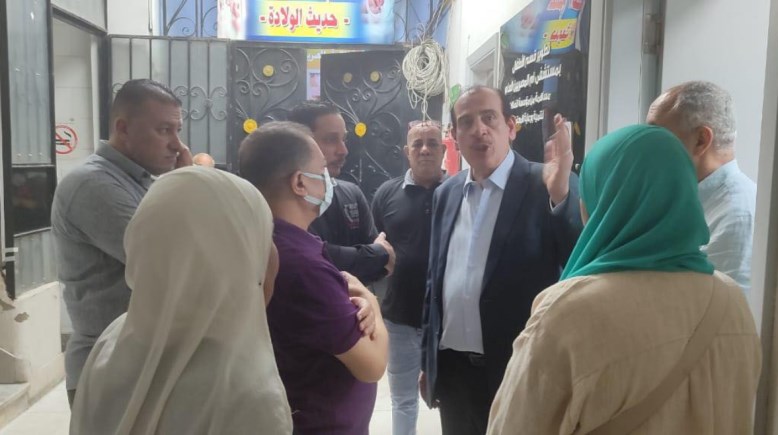 جانب من الجولة التفقدية جانب من الجولة التفقدية