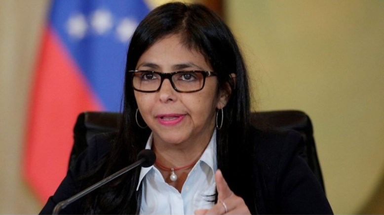 نائبة الرئيس الفنزويلي ديلسي رودريغيز  نائبة الرئيس الفنزويلي ديلسي رودريغيز