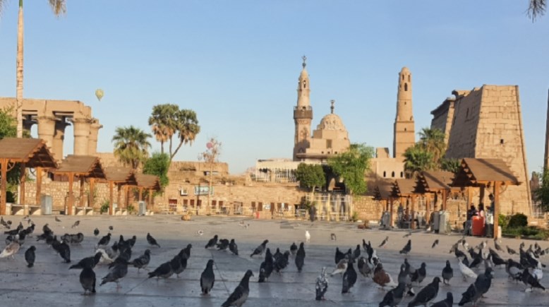 ساحة أبو الحجاج بالأقصر 