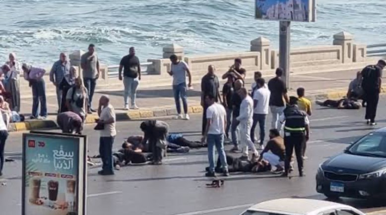 حادث كورنيش الإسكندرية في يونيو الماضي حادث كورنيش الإسكندرية في يونيو الماضي