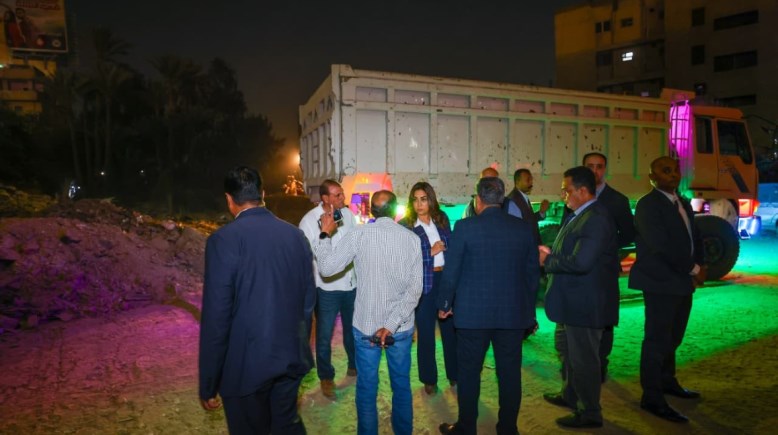 وزيرة التنمية المحلية تتفقد محيط المتحف المصري الكبير وزيرة التنمية المحلية تتفقد محيط المتحف المصري الكبير