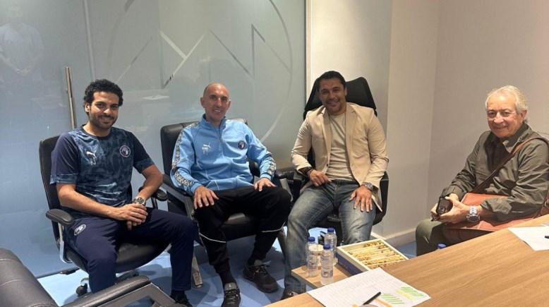 زيارة المنتخب الثاني لبيراميدز  زيارة المنتخب الثاني لبيراميدز