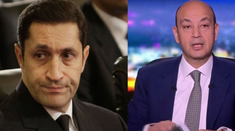 عمرو أديب وعلاء مبارك عمرو أديب وعلاء مبارك