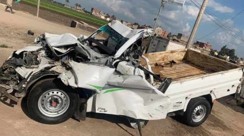 حادث انقلاب سيارة