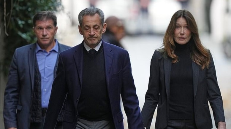 نيكولا ساركوزي وزوجته