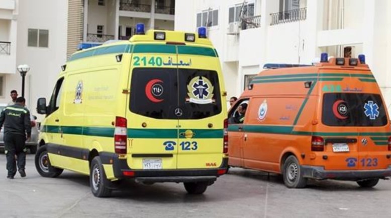 صورة أرشيفية لسيارات إسعاف