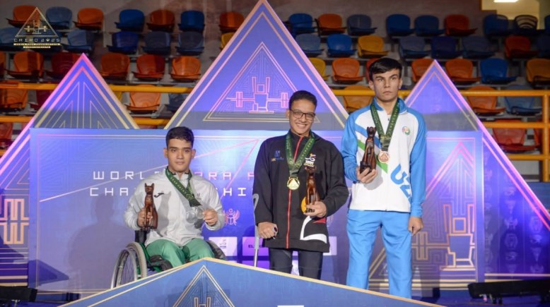 أبطال مصر للناشئين في بطولة العالم 