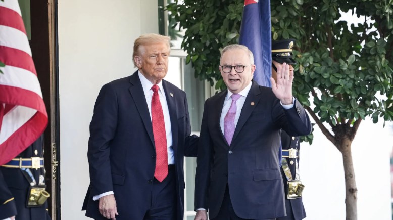 الرئيس الأمريكي يستقبل رئيس الوزراء الأسترالي أنتوني ألبيانز 