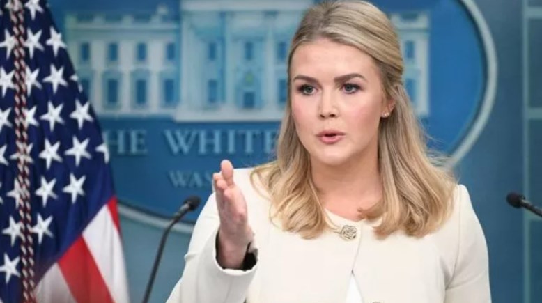 المتحدثة باسم البيت الأبيض كارولين ليفيت  المتحدثة باسم البيت الأبيض كارولين ليفيت