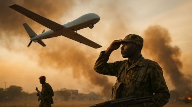 الحرب السودانية - صورة مولدة بالذكاء الصطناعي الحرب السودانية - صورة مولدة بالذكاء الصطناعي