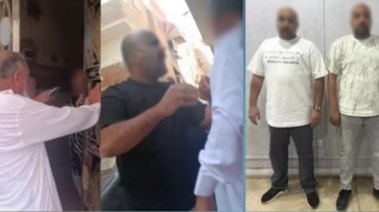 المتهمان في واقعة مسن السويس المتهمان في واقعة مسن السويس